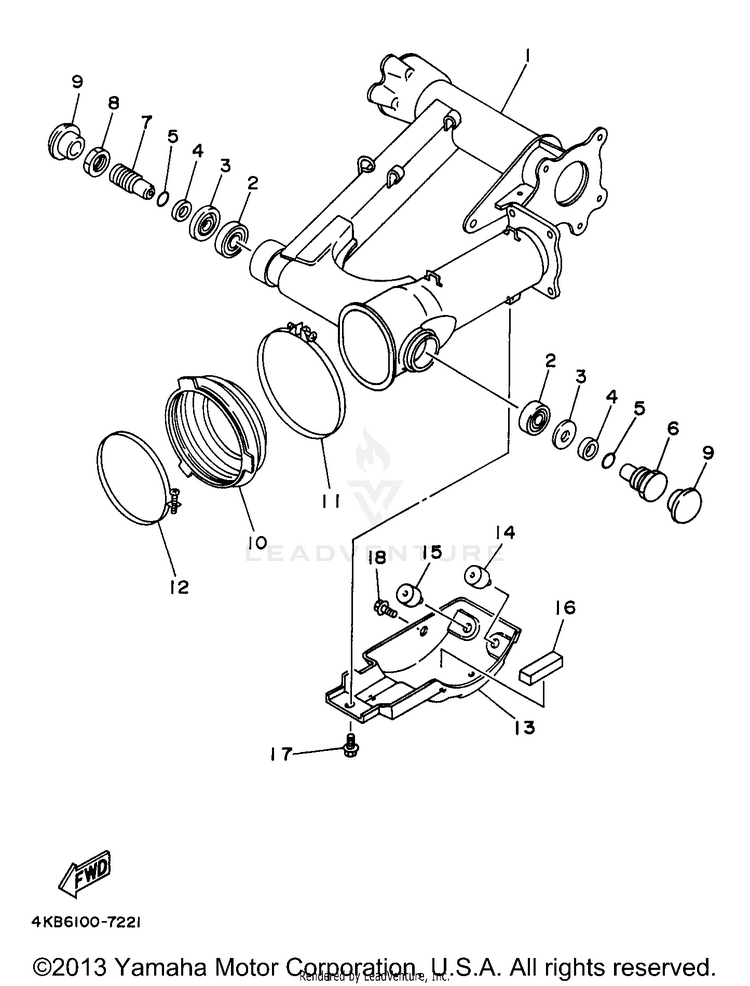 Rear Arm Schematic