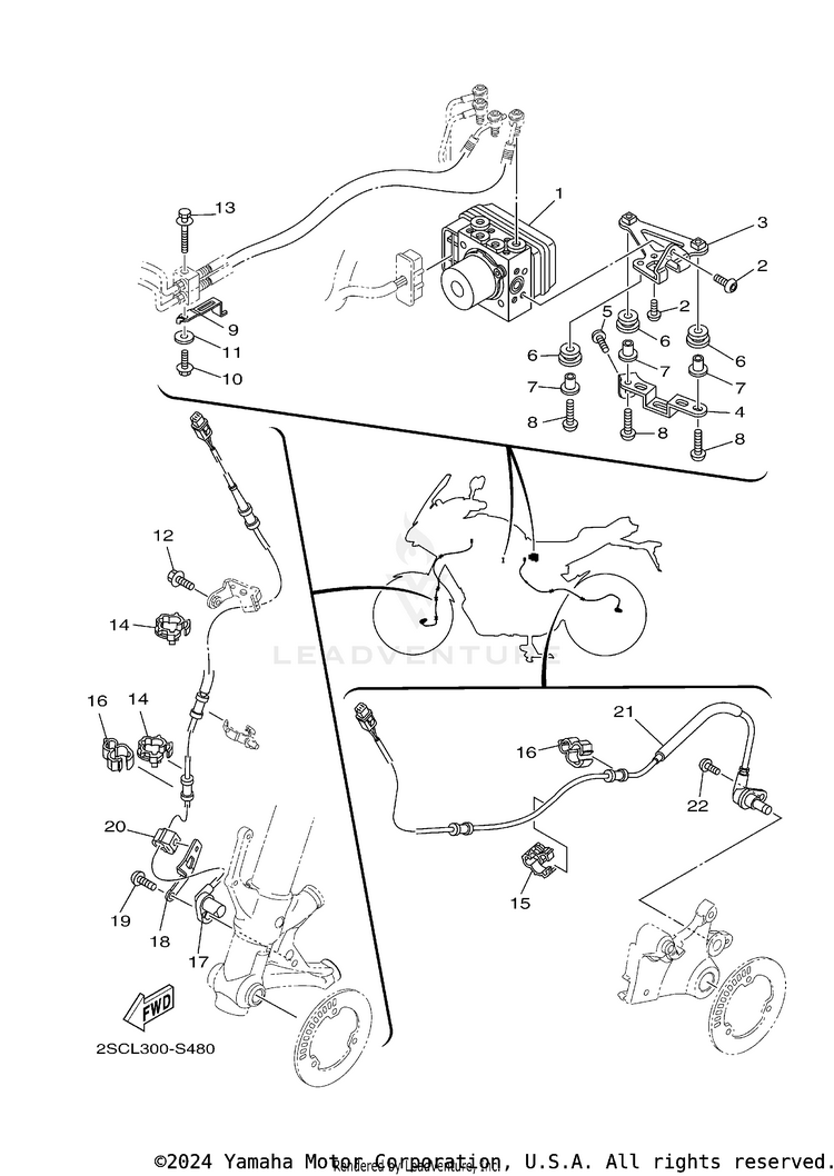 Electrical 3 FJ09 CA - FJ09HCL - 2017 Schematic