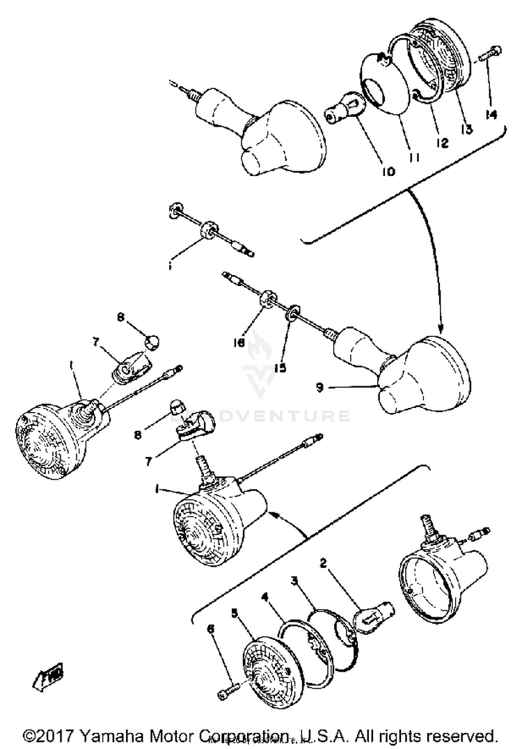 Flasher Lamp Schematic