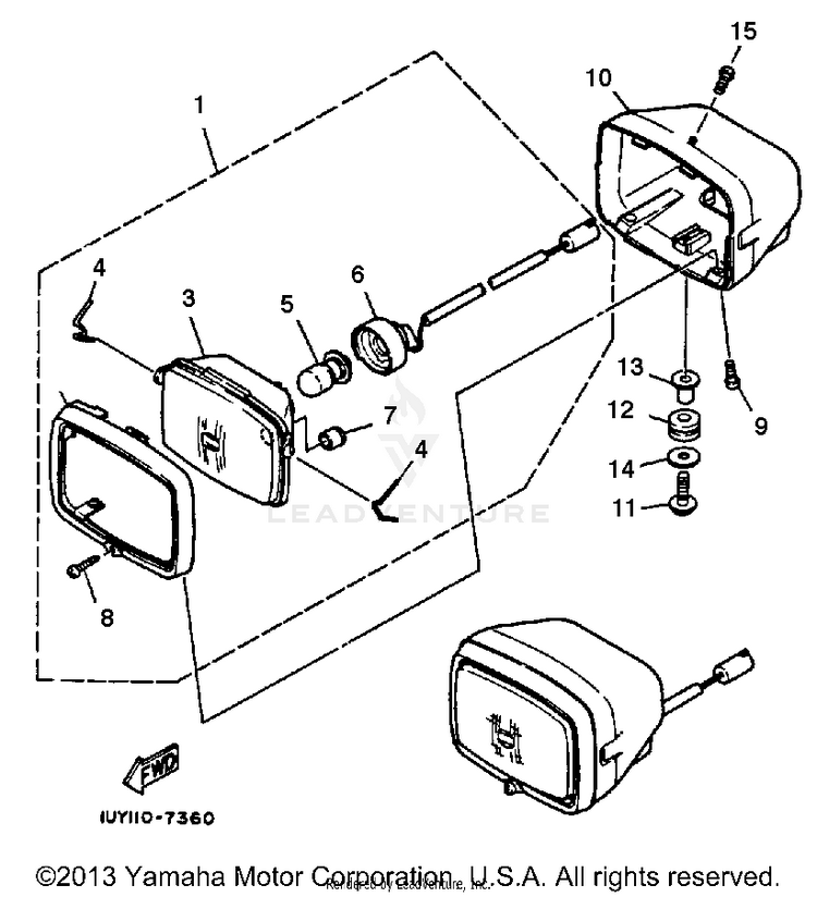 Headlight Schematic
