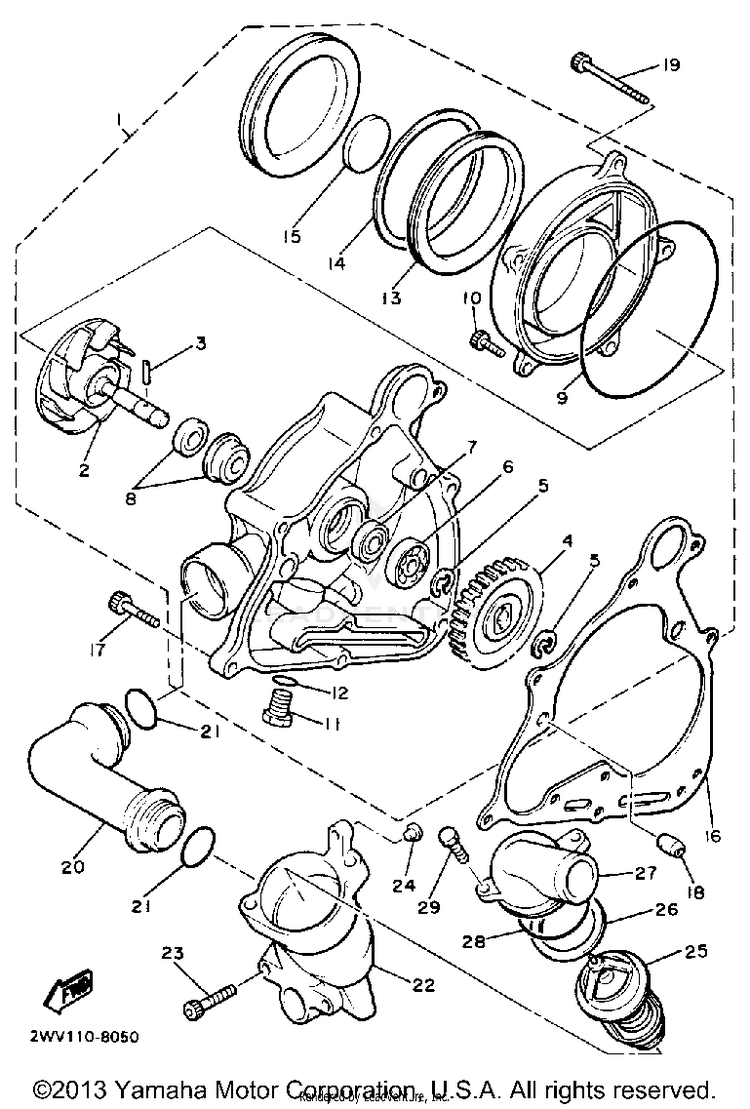 Water Pump Schematic