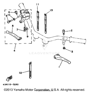 Handle Switch - Lever Schematic