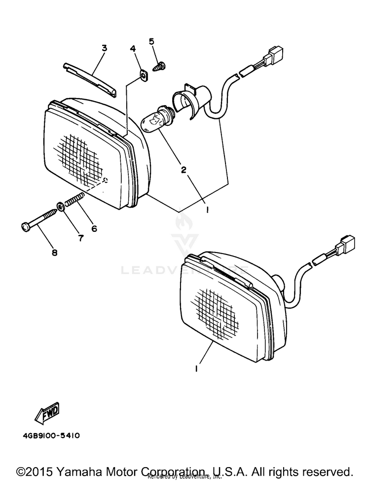 Headlight Schematic