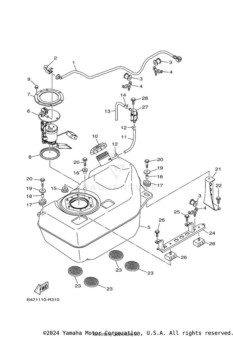 Fuel Tank Schematic