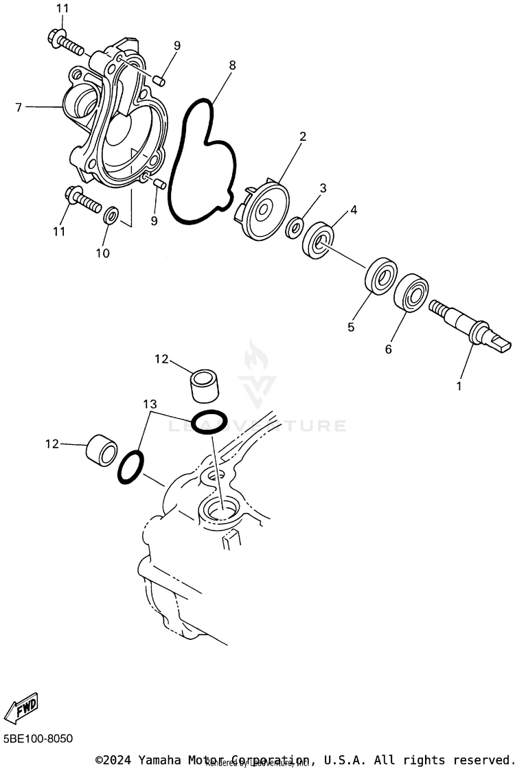 Water Pump Schematic