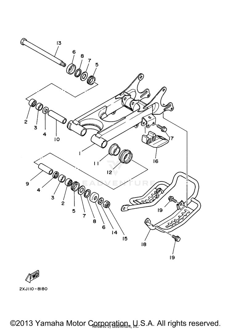 Rear Arm Schematic
