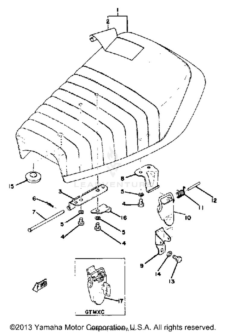 Seat GT80C - 1976 Schematic