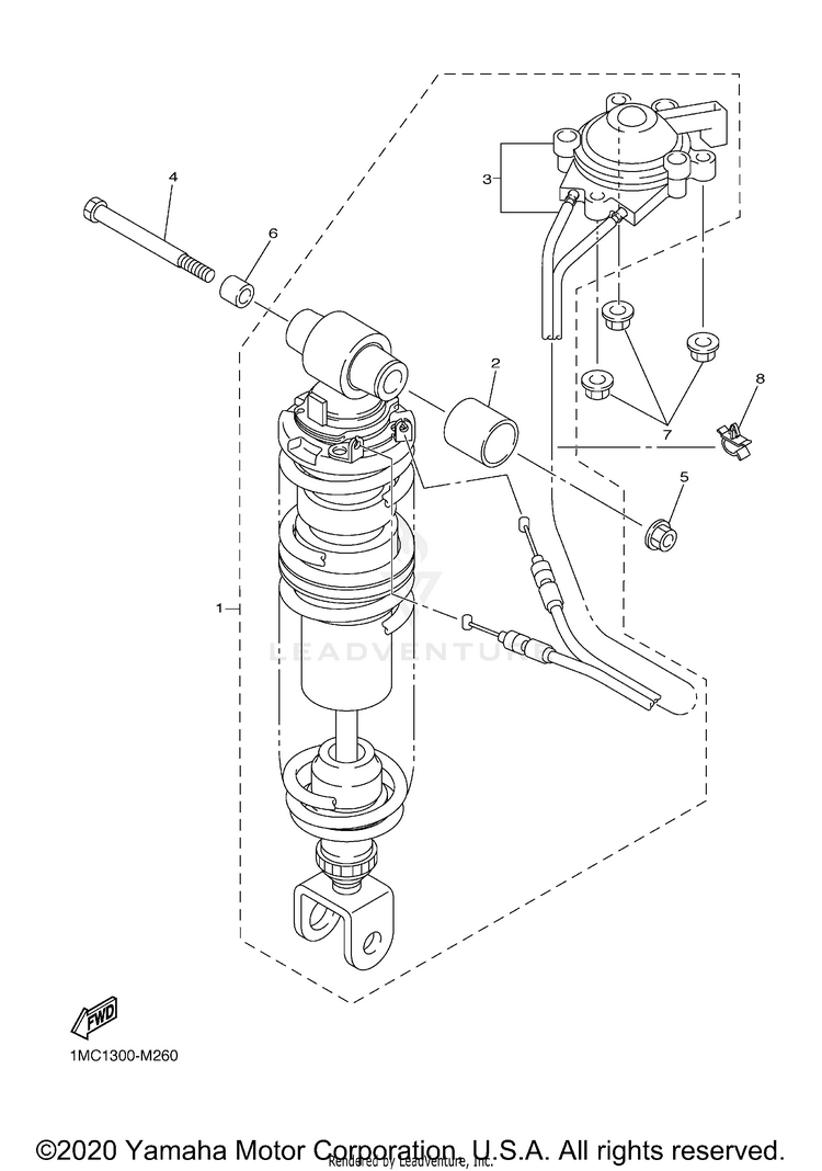 Rear Suspension Schematic