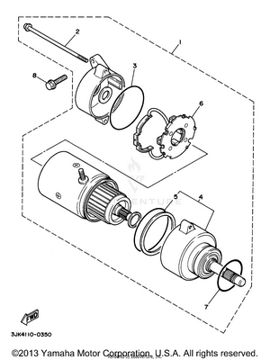 Starting Motor Schematic