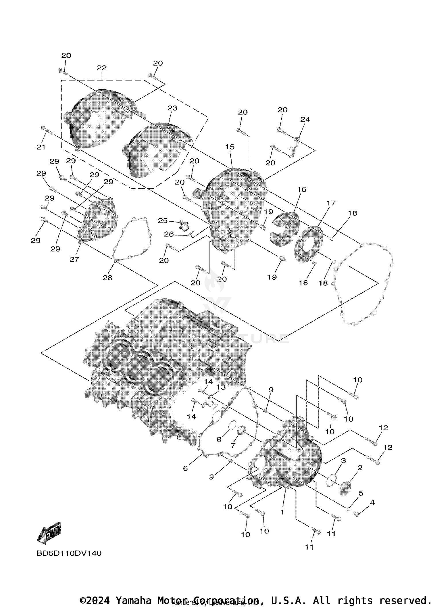 CRANKCASE COVER 1
