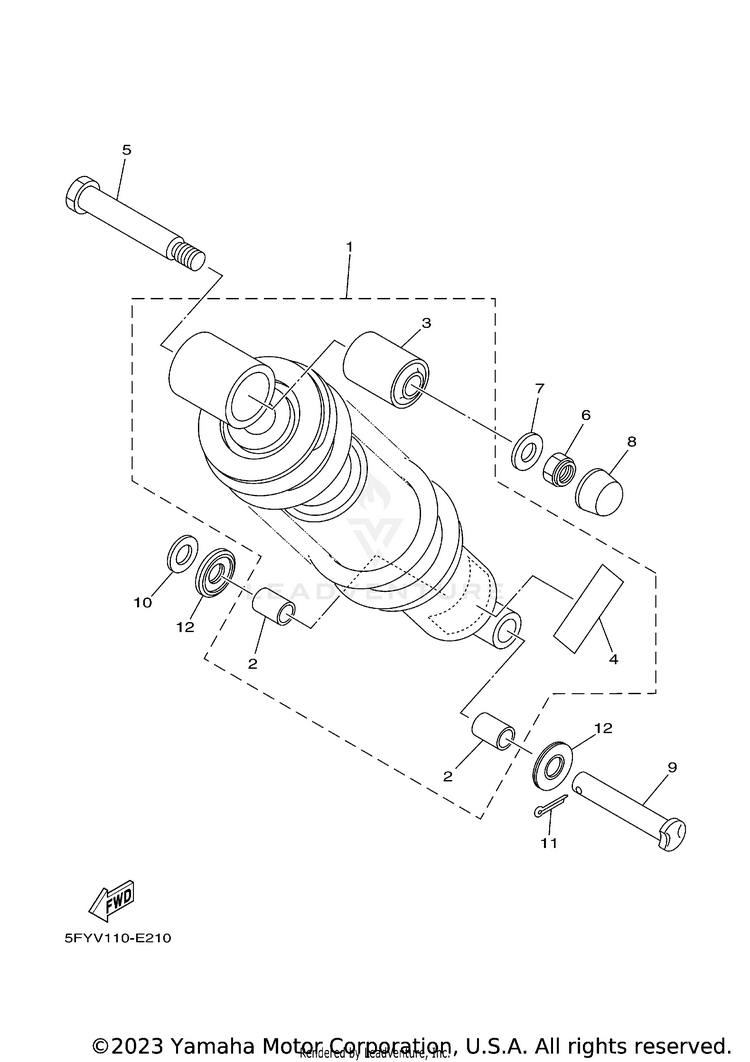 Rear Suspension Schematic