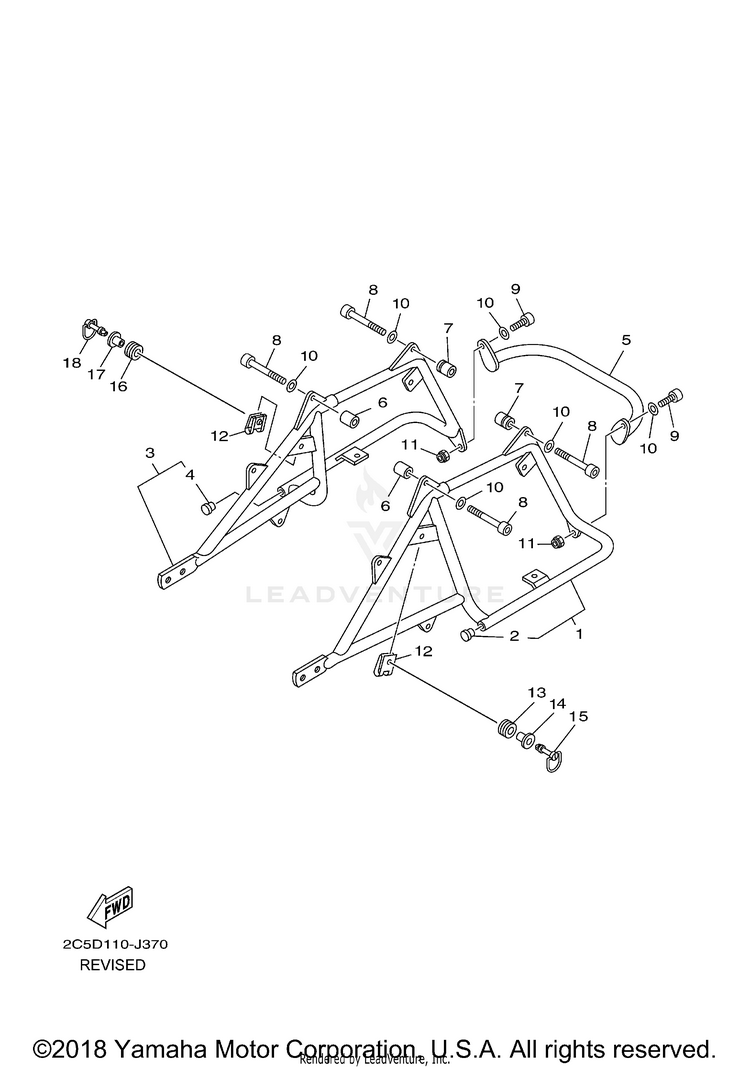 Saddlebag Mounting Schematic