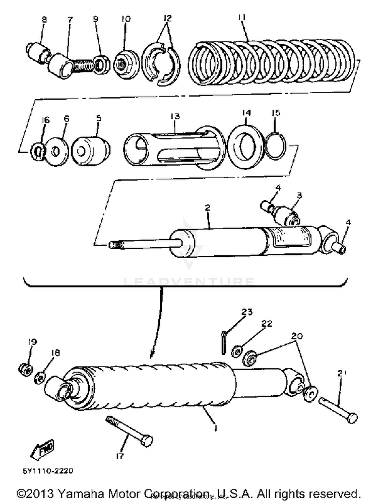 Rear Suspension Schematic