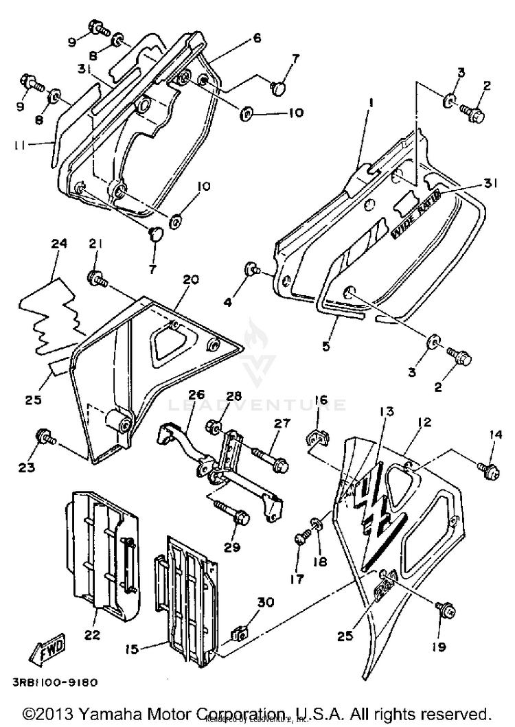 Side Cover Schematic