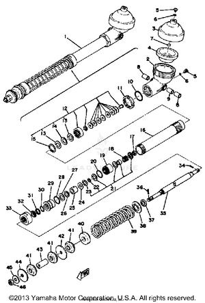 Rear Cushion Yz400c Schematic