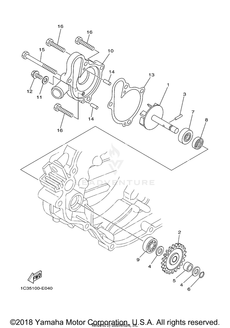 Water Pump Schematic