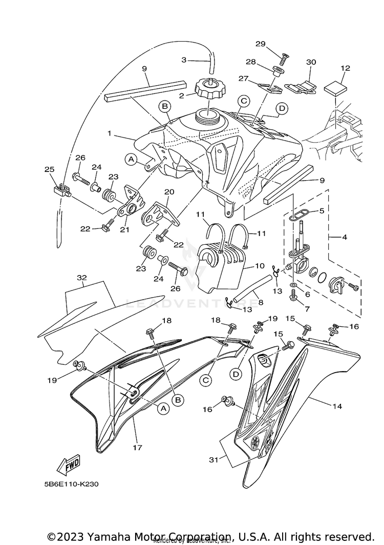 Fuel Tank Schematic