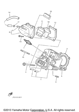 Cylinder Head Schematic
