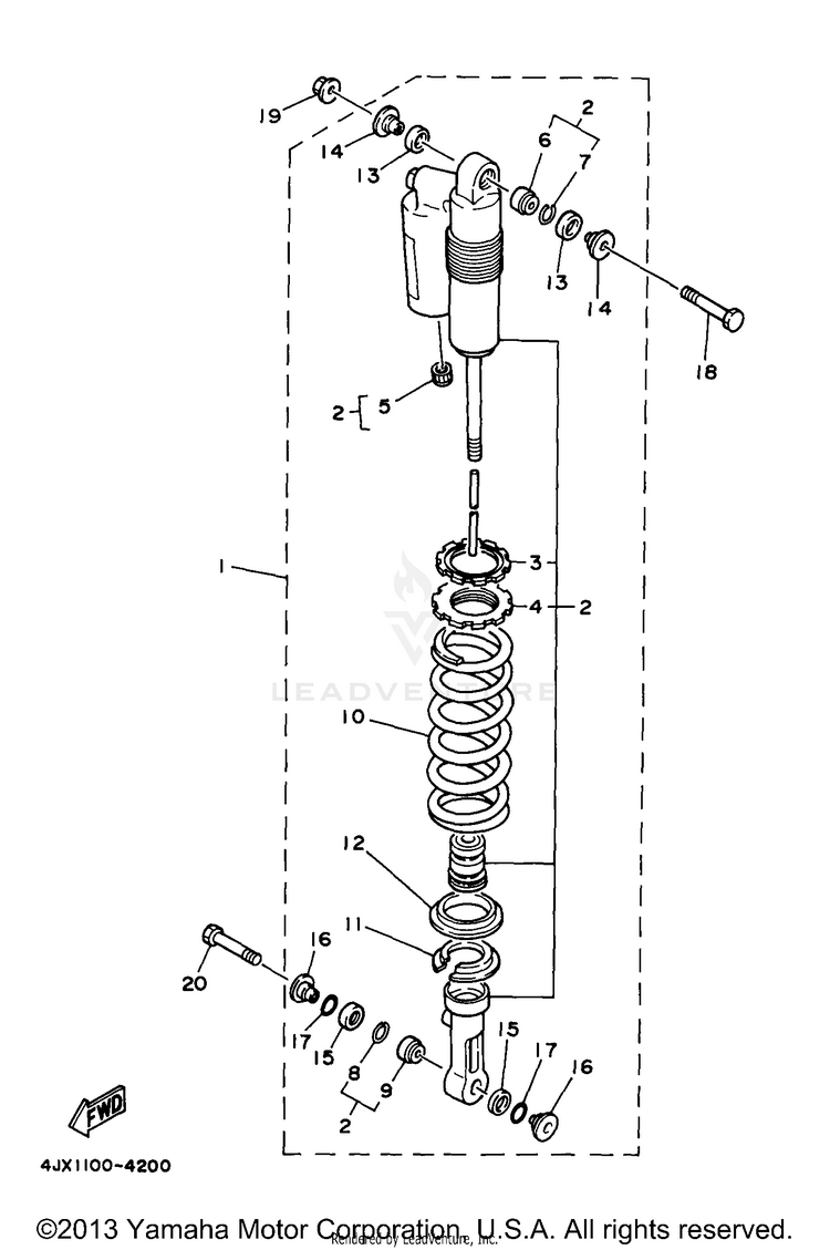 Rear Suspension Schematic
