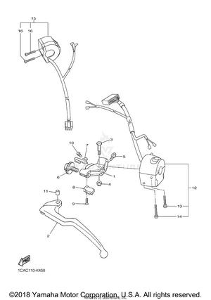 Handle Switch Lever Schematic