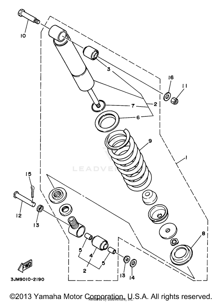 Rear Suspension Schematic