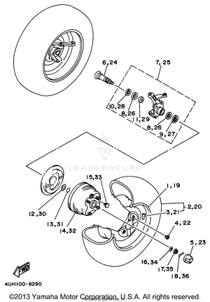 Front Wheel Schematic