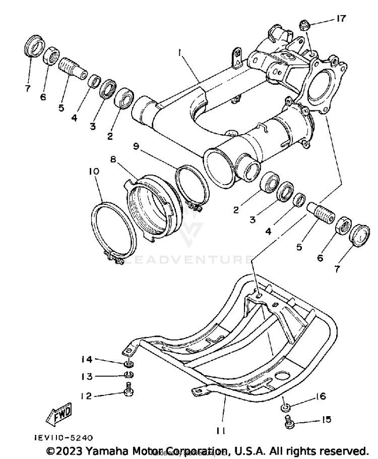 Swing Arm Schematic