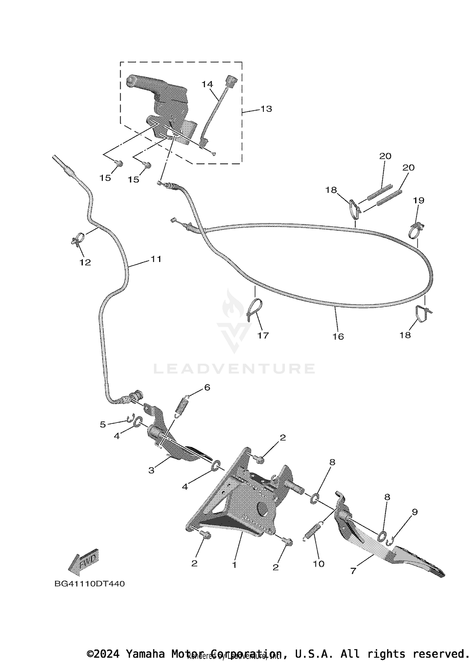 PEDAL WIRE