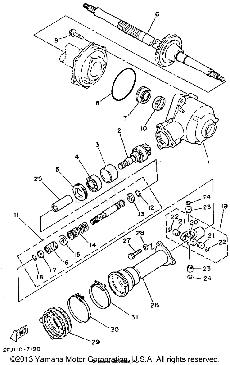 Drive Shaft Schematic