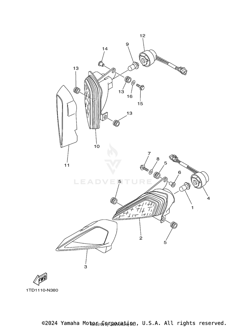 Headlight Schematic