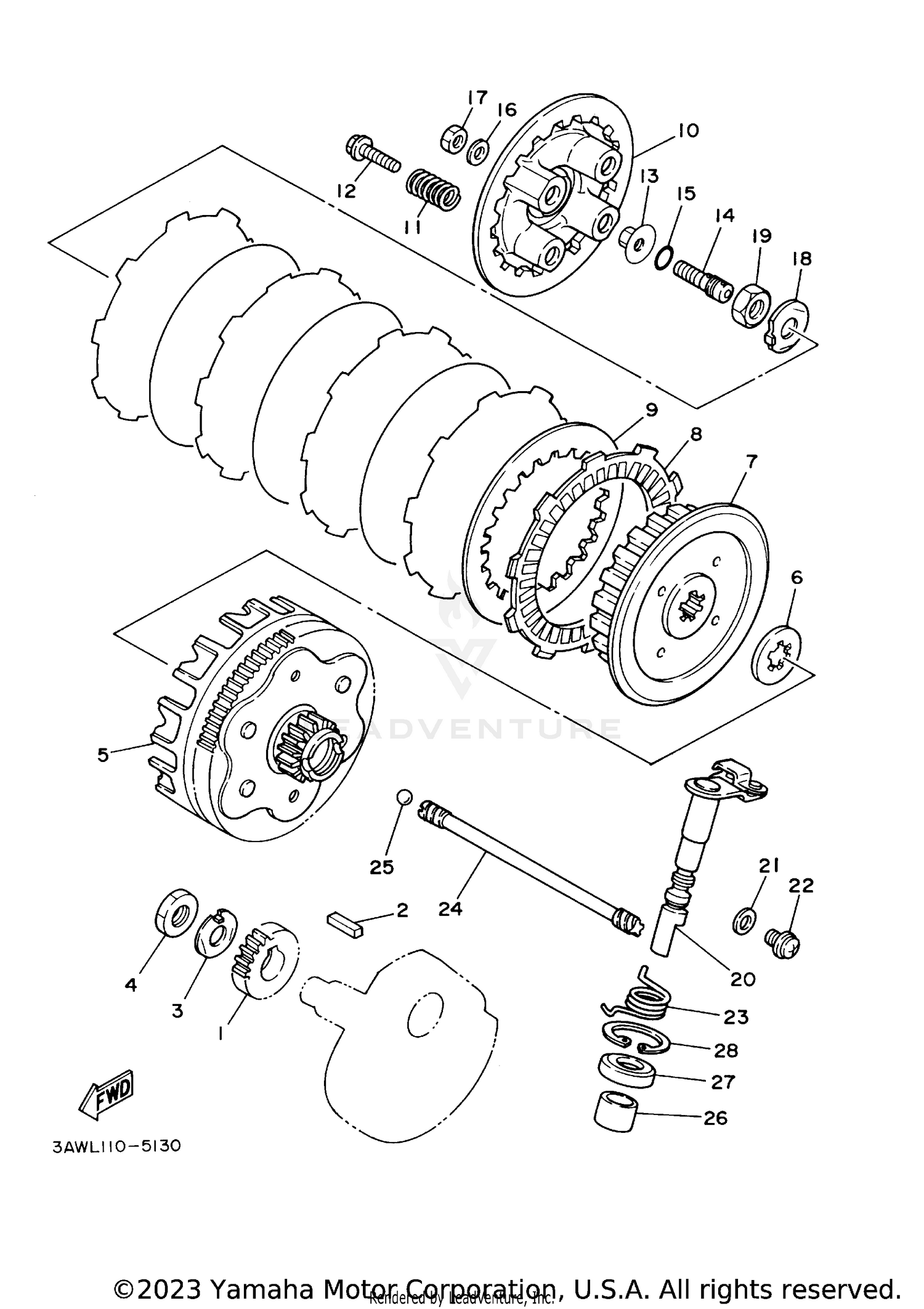 Assembly diagram