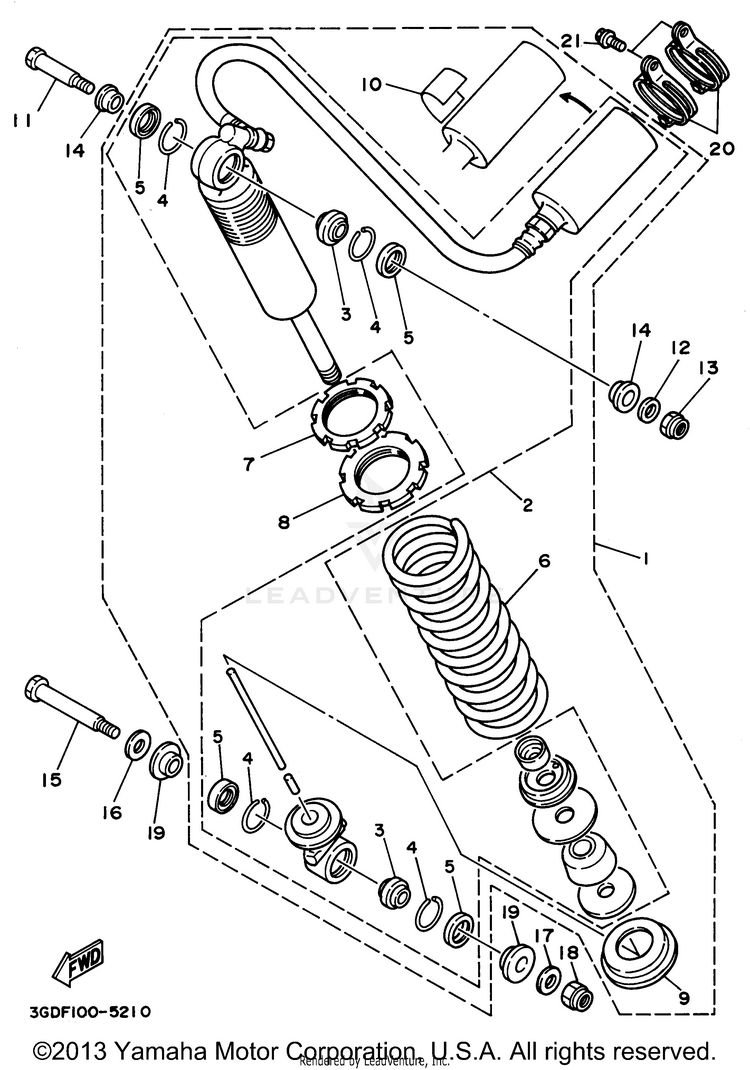 Rear Suspension Schematic