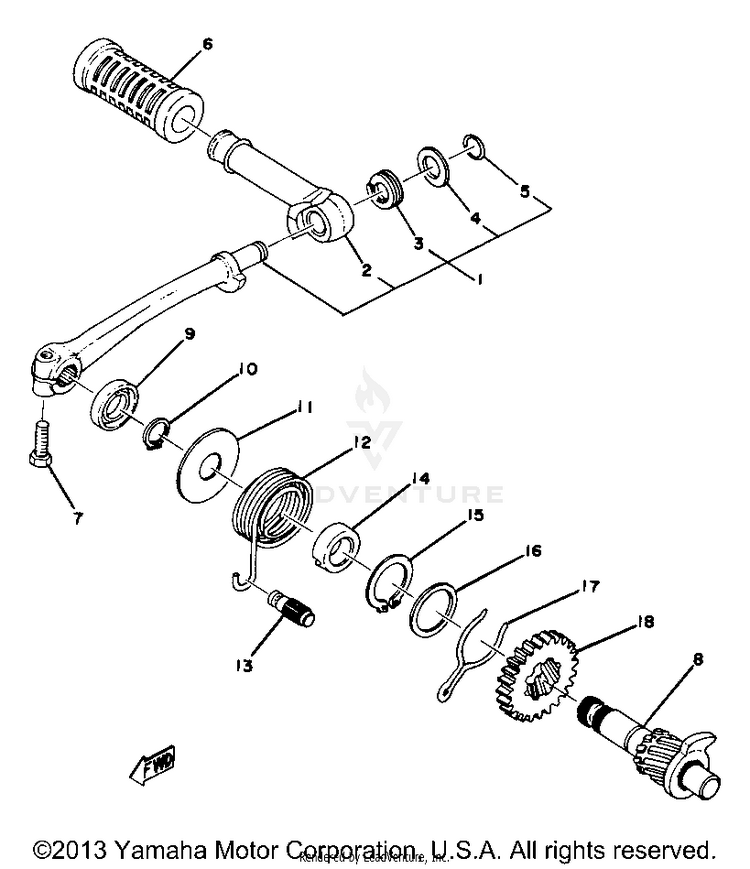 Starter Yz80d E Schematic