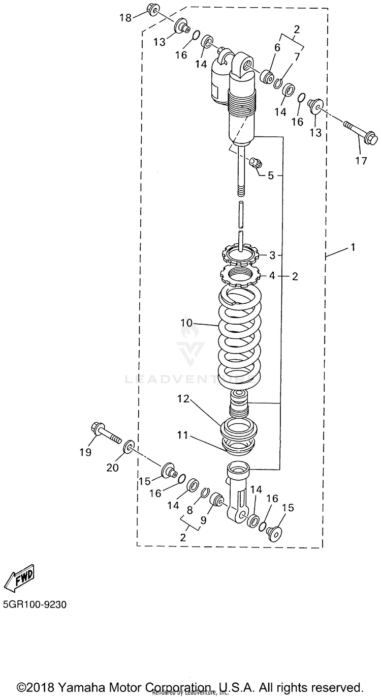 Rear Suspension Schematic