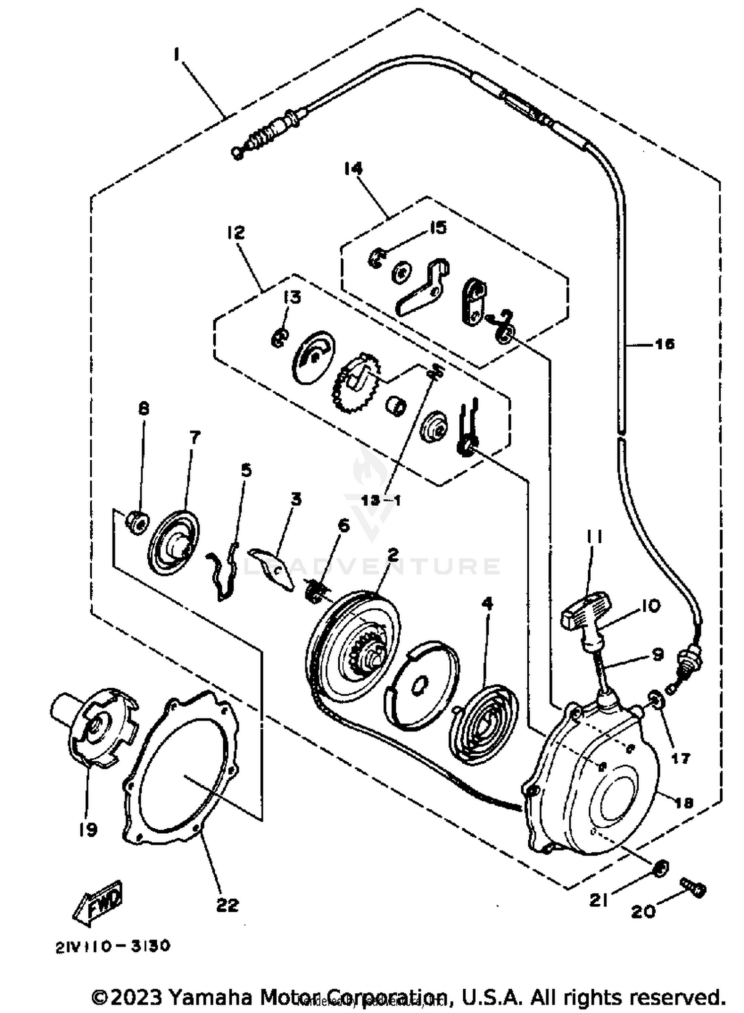 Assembly diagram