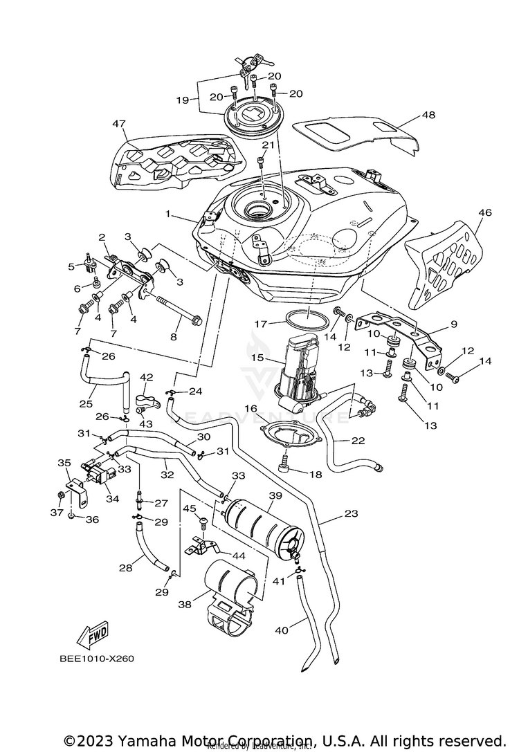 Fuel Tank Schematic