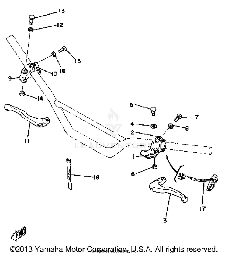 Handle Switch Lever Yz250h Schematic