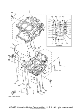 Crankcase Schematic