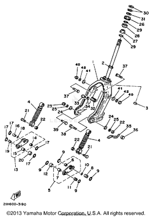 Front Fork Schematic