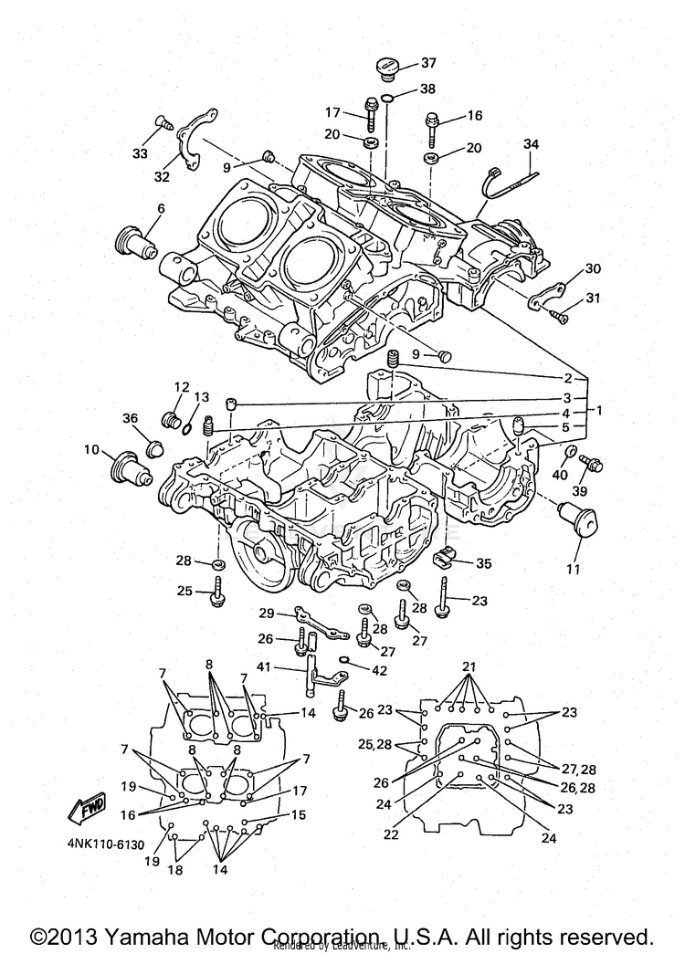 Crankcase Schematic
