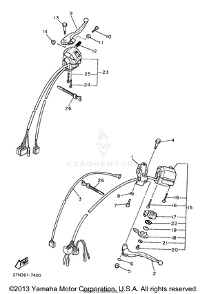 Handle Switch Lever Schematic