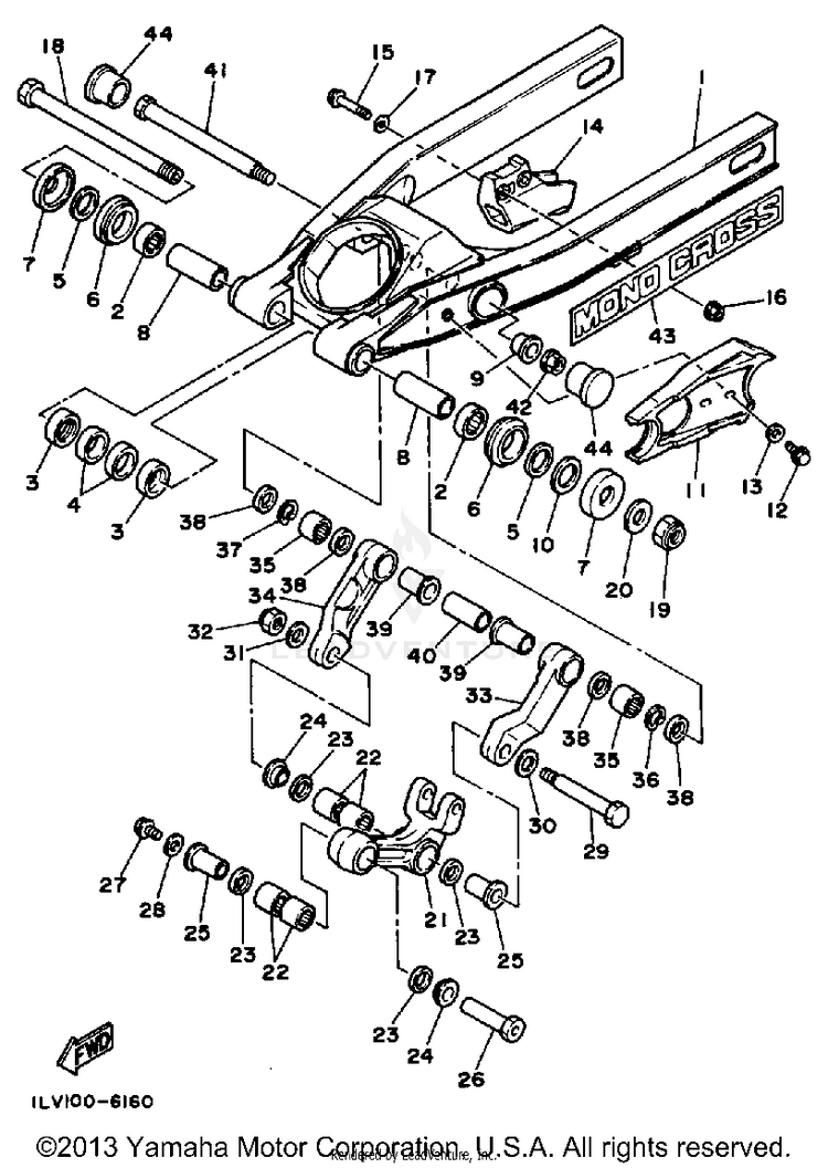 Swing Arm Schematic