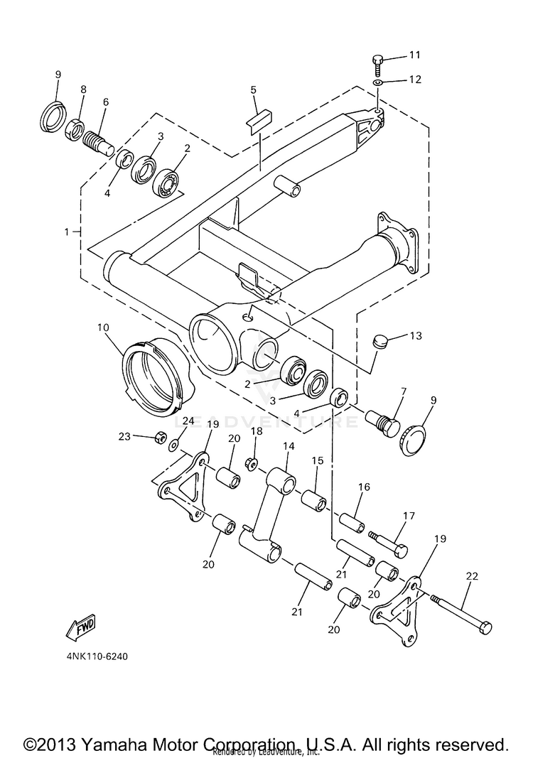 Rear Arm Schematic