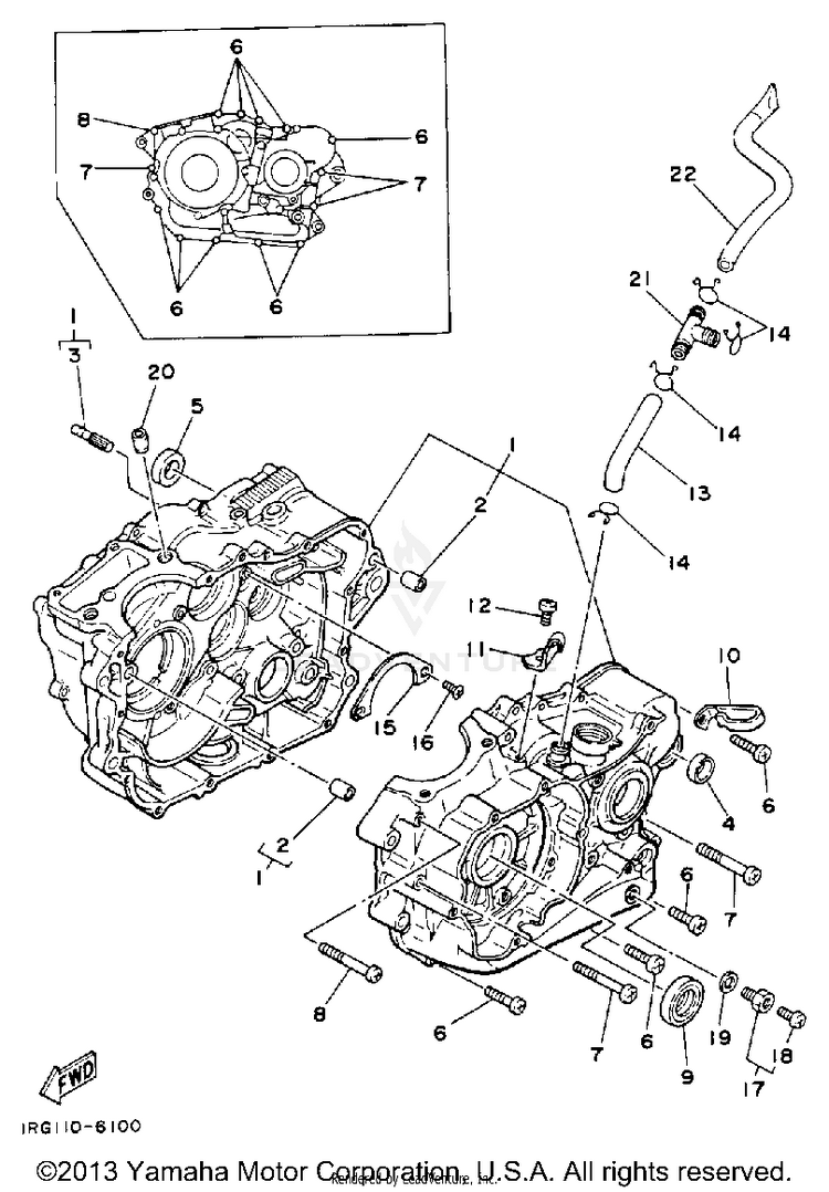 Crankcase Schematic