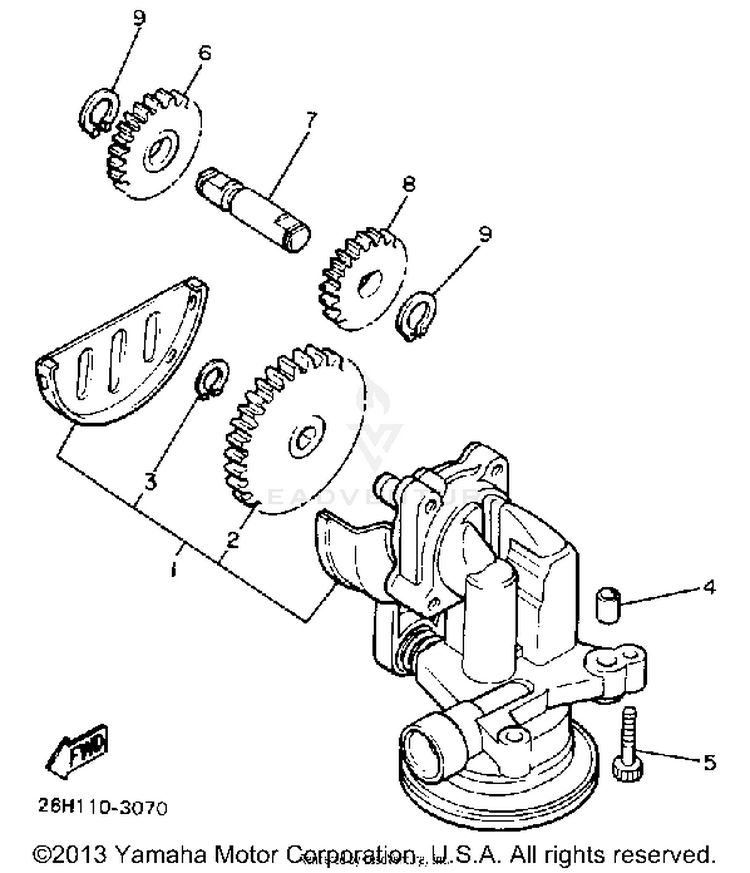 Oil Pump Schematic