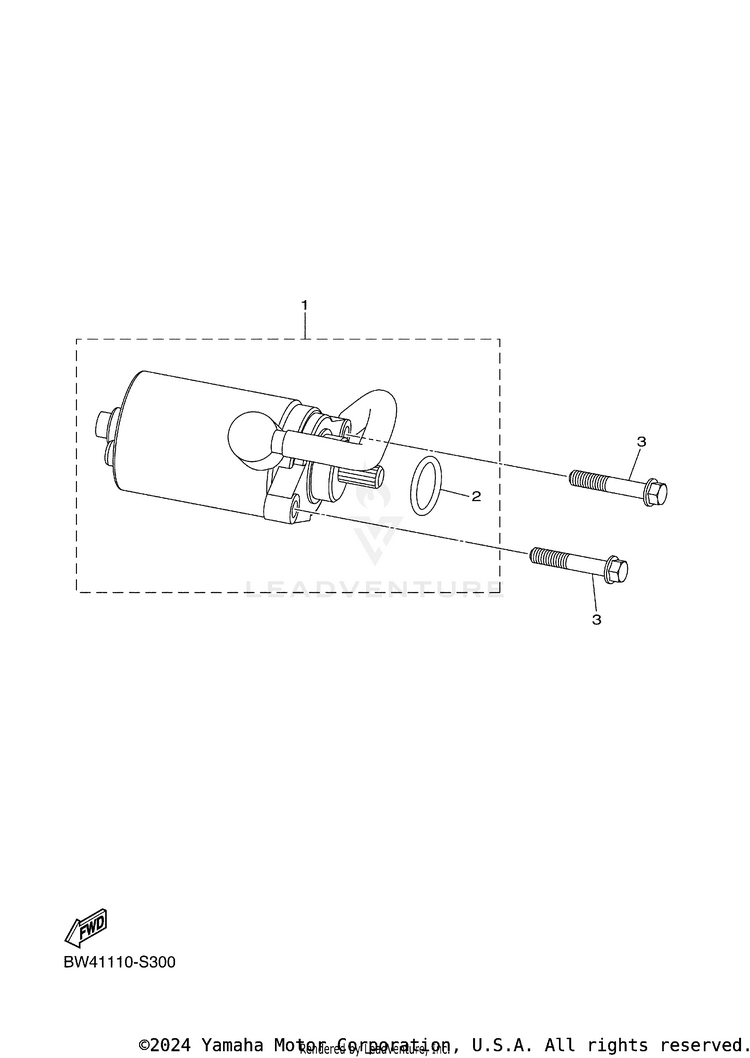 Starting Motor Schematic