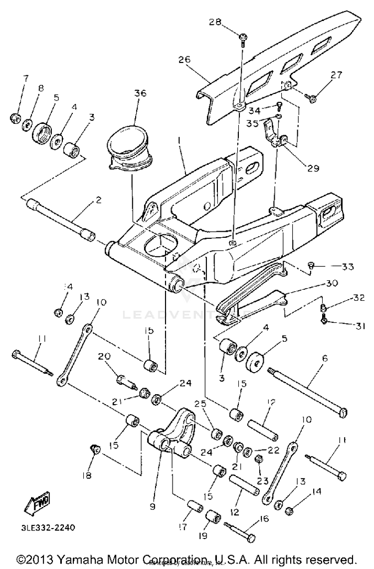 Swing Arm Schematic