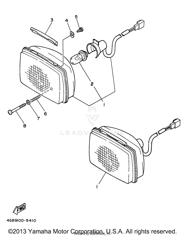 Headlight Schematic