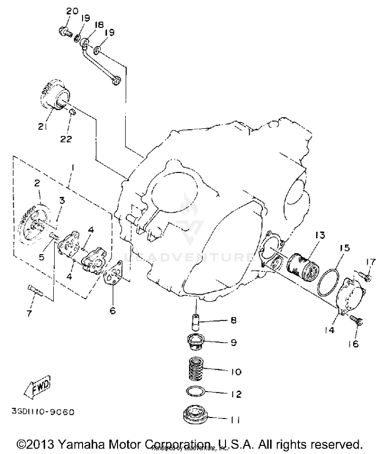 Oil Pump Schematic