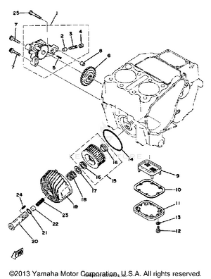 Oil Pump Oil Cleaner Schematic